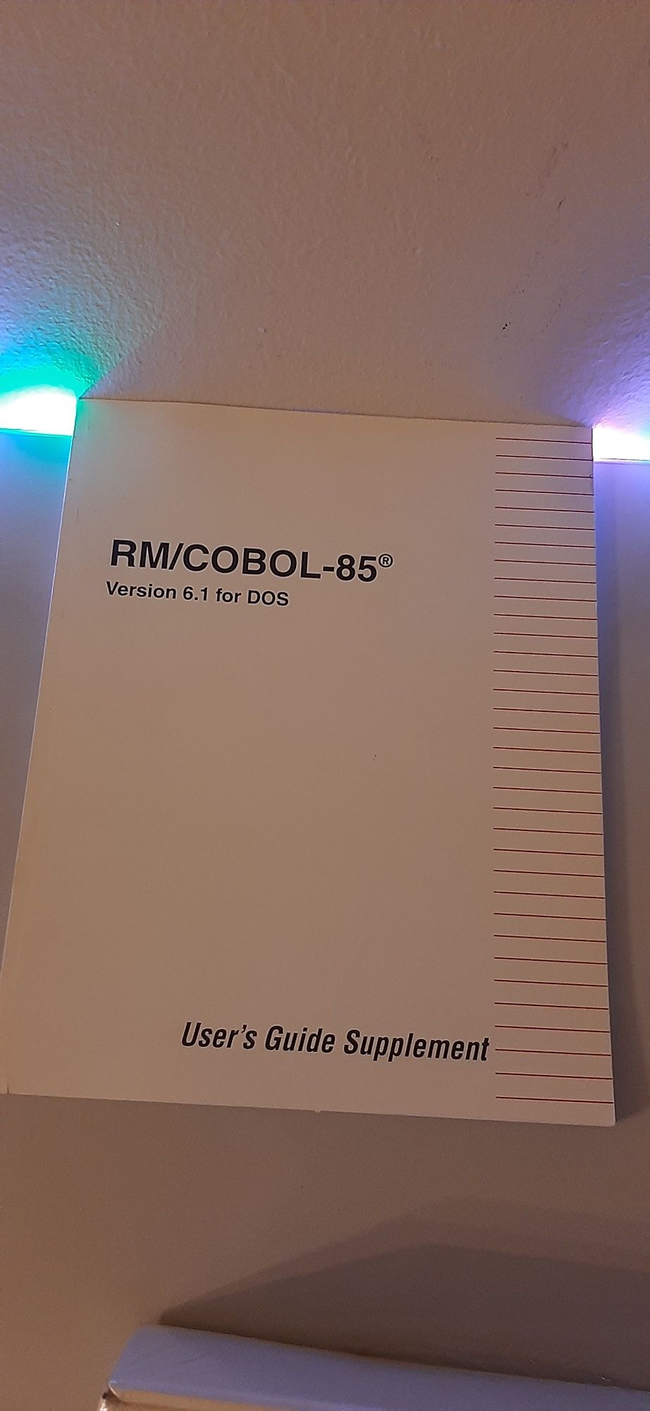 RM/COBOL runtime system