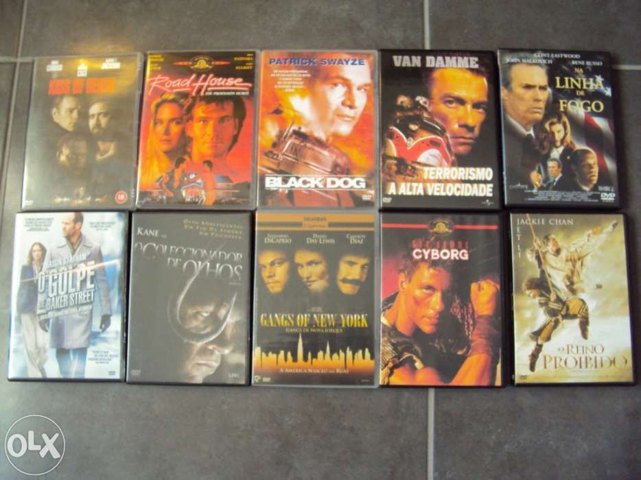Filmes dvd - ação / drama / terror / romance