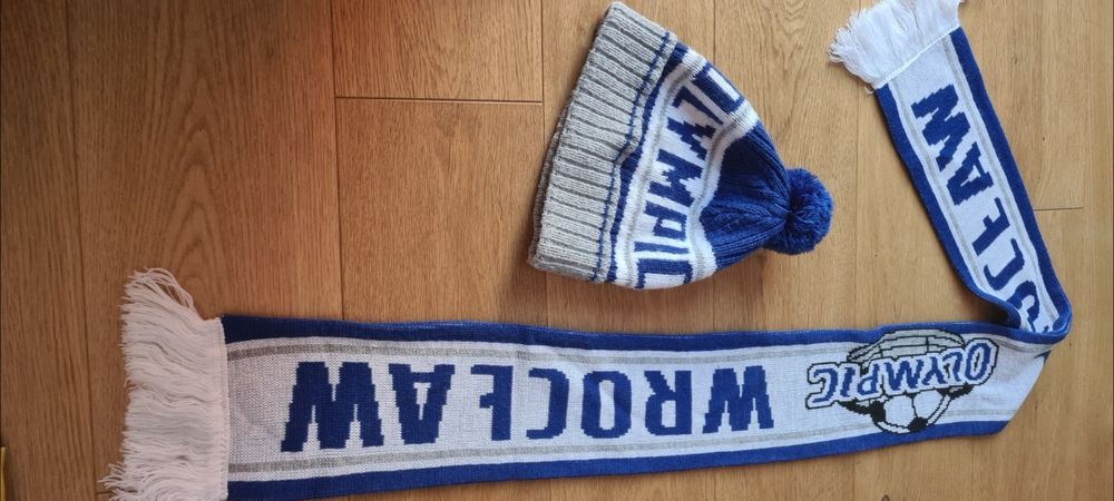 Czapka I szalik olimpic wroclaw