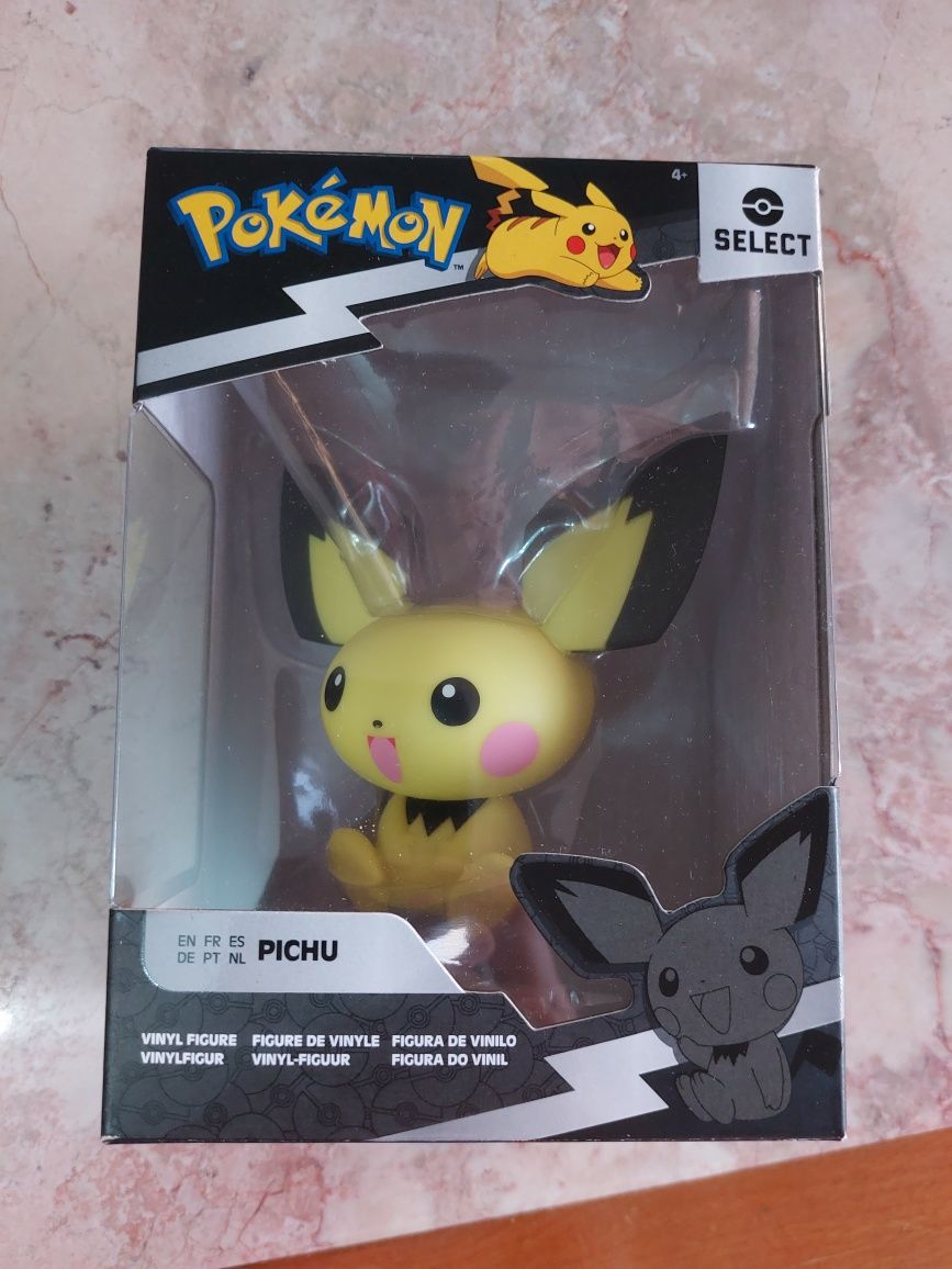 Figura Pokémon Pichu - Jazwares Select Vinil