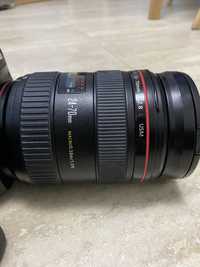 Обʼєктив Canon zoom lens EF 24-70mm 2.8 L USM (повний кадр)