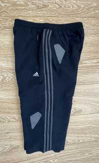 Adidas M pas do 80 cm szorty spodenki dresowe za kolano granat