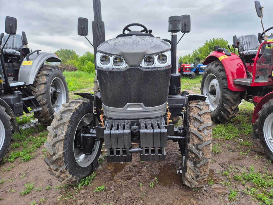 Трактор Скаут ТЕ 504 ровный пол везем к дому без предоплаты