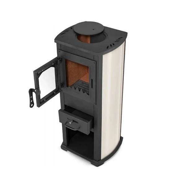 Чавунна піч, буржуйка Blist. Чугунная печь. Камін. Krek