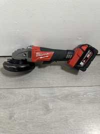 Безщіткова акум. Болгарка Milwaukee M18 CAG125XPD