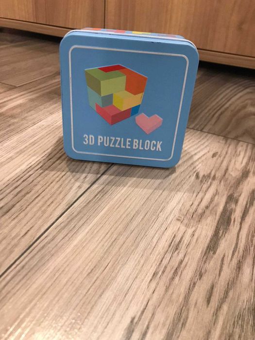 Puzzle drewiane 3D, kostka Rex London