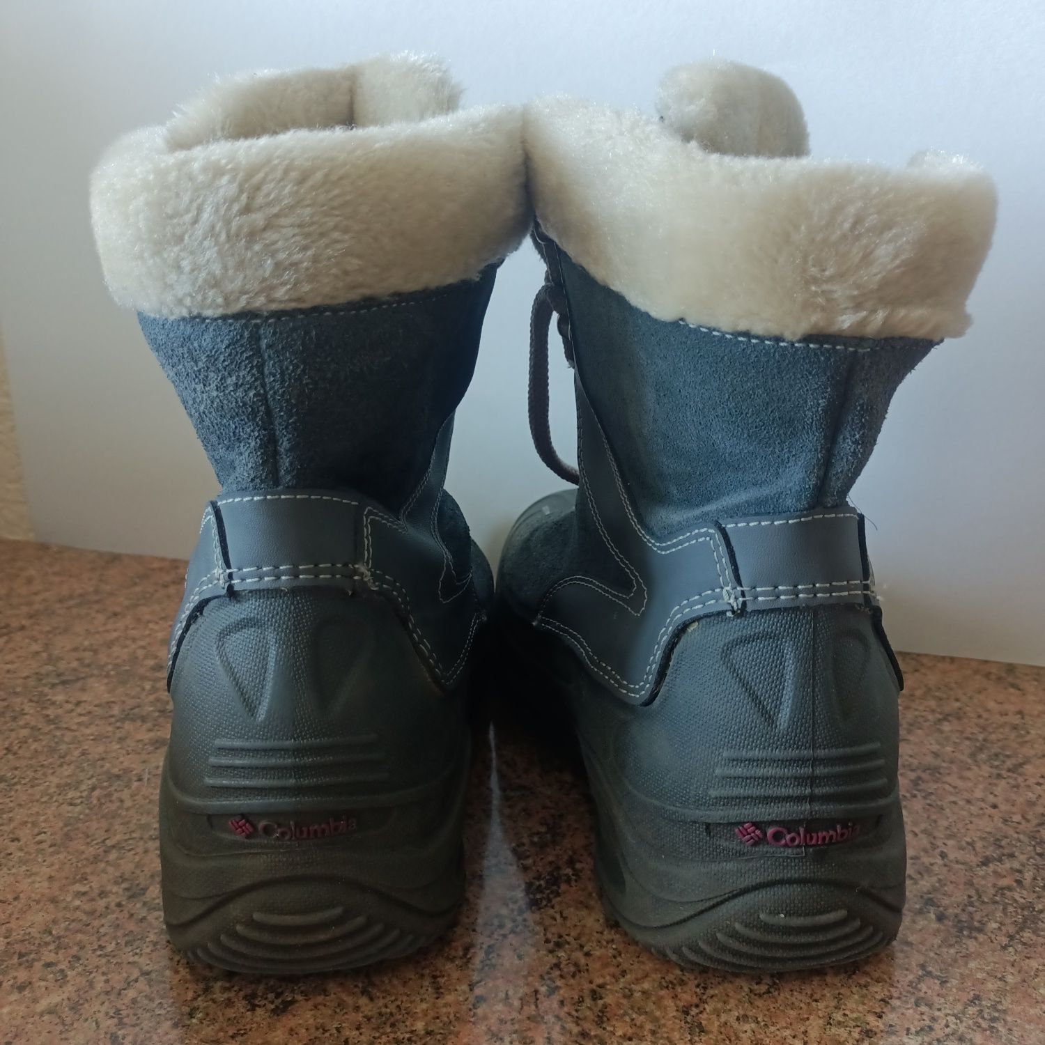 Зимние полусапоги оригинал columbia  р. 40 полномерные