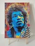 Posters Jimi Hendrix, Kurt Cobain, David Bowie, Frida Kahlo, etc.