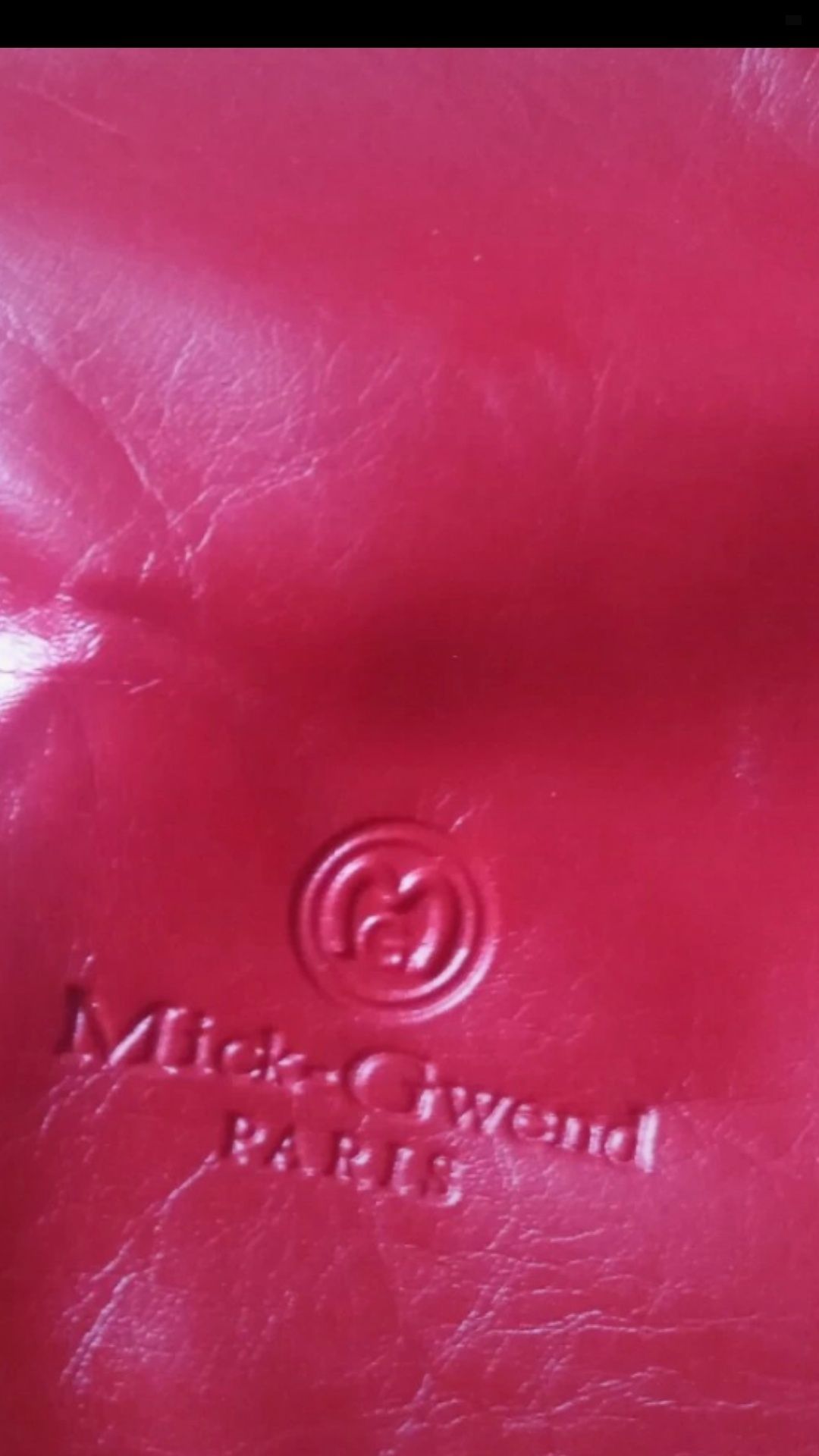 Śliczny czerwony plecak Mick Gwend stan idealny