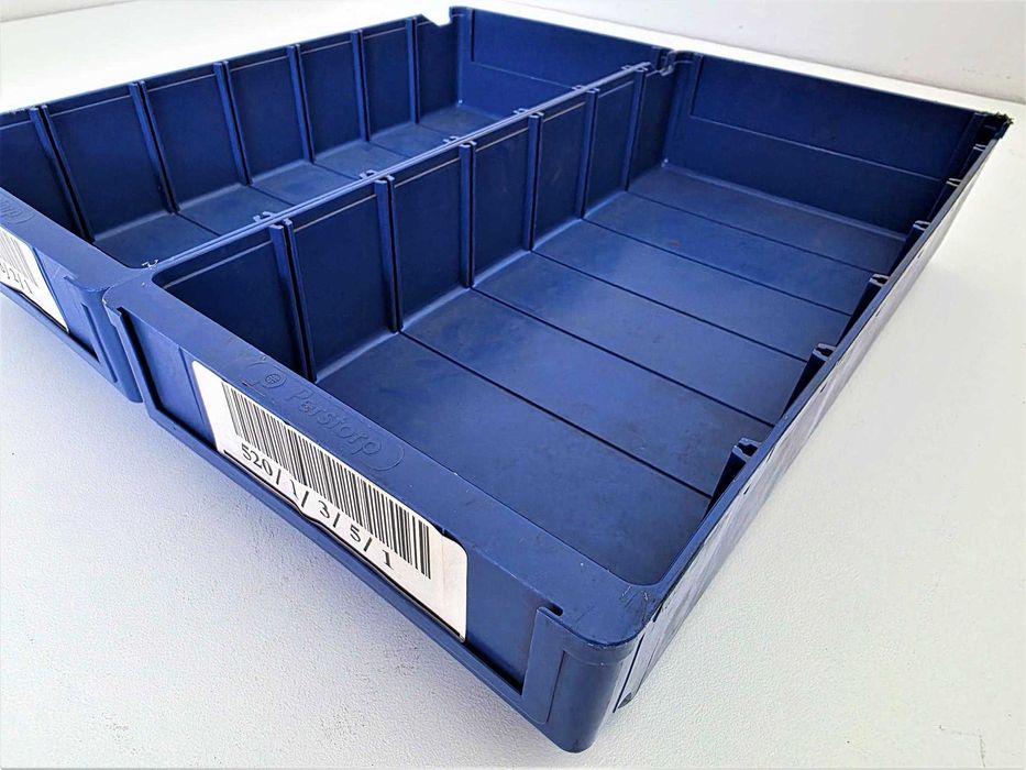 Pojemnik Plastikowy Kuweta 40x19x8cm Skrzynka Kosz Magazyn Warsztat