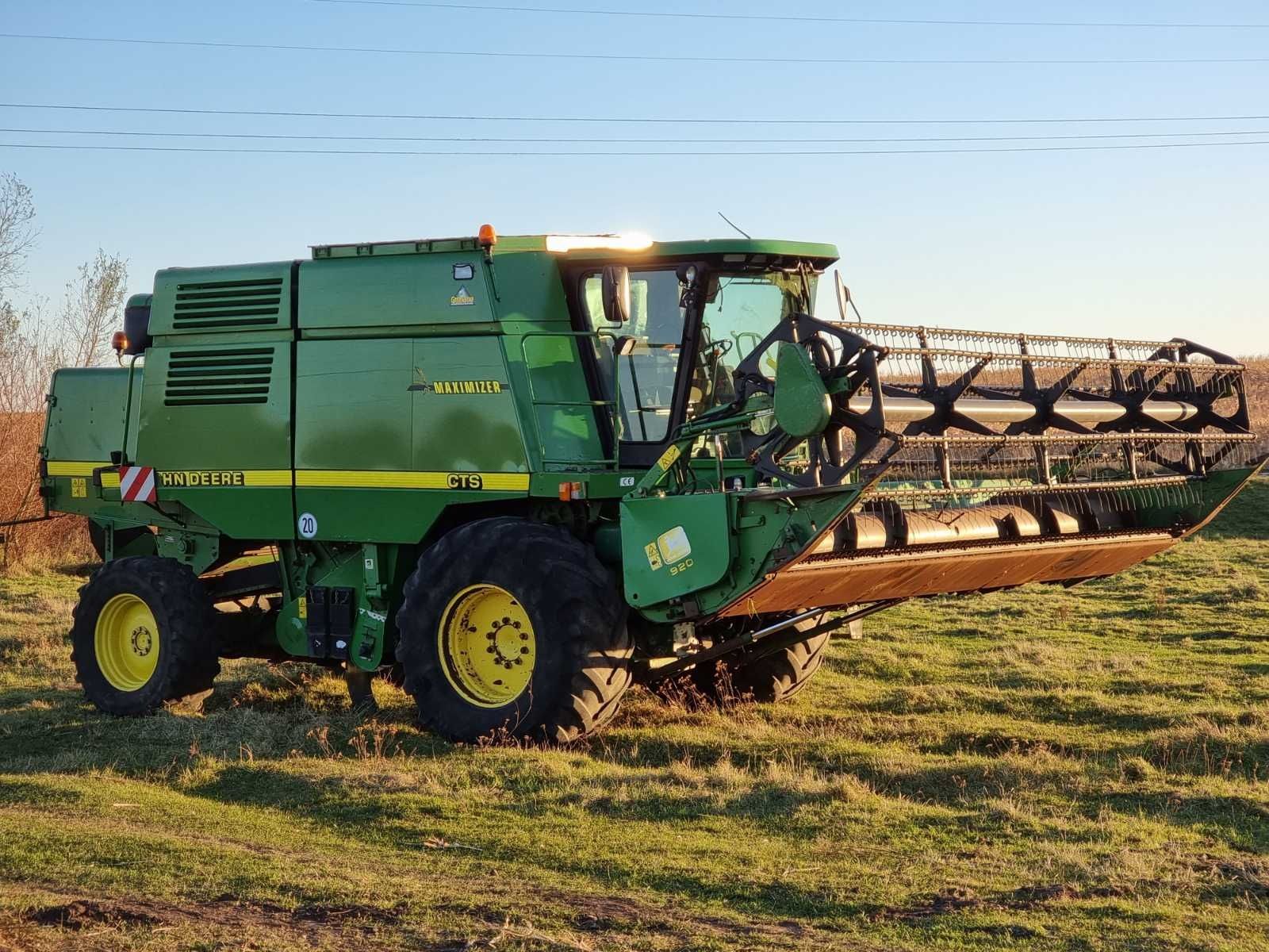 Комбайн зернозбиральний John deere cts