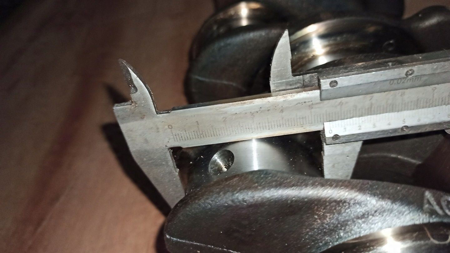 Wał Korbowy 2.3 Euro 6 Ducato Iveco NOMINAL 56mm