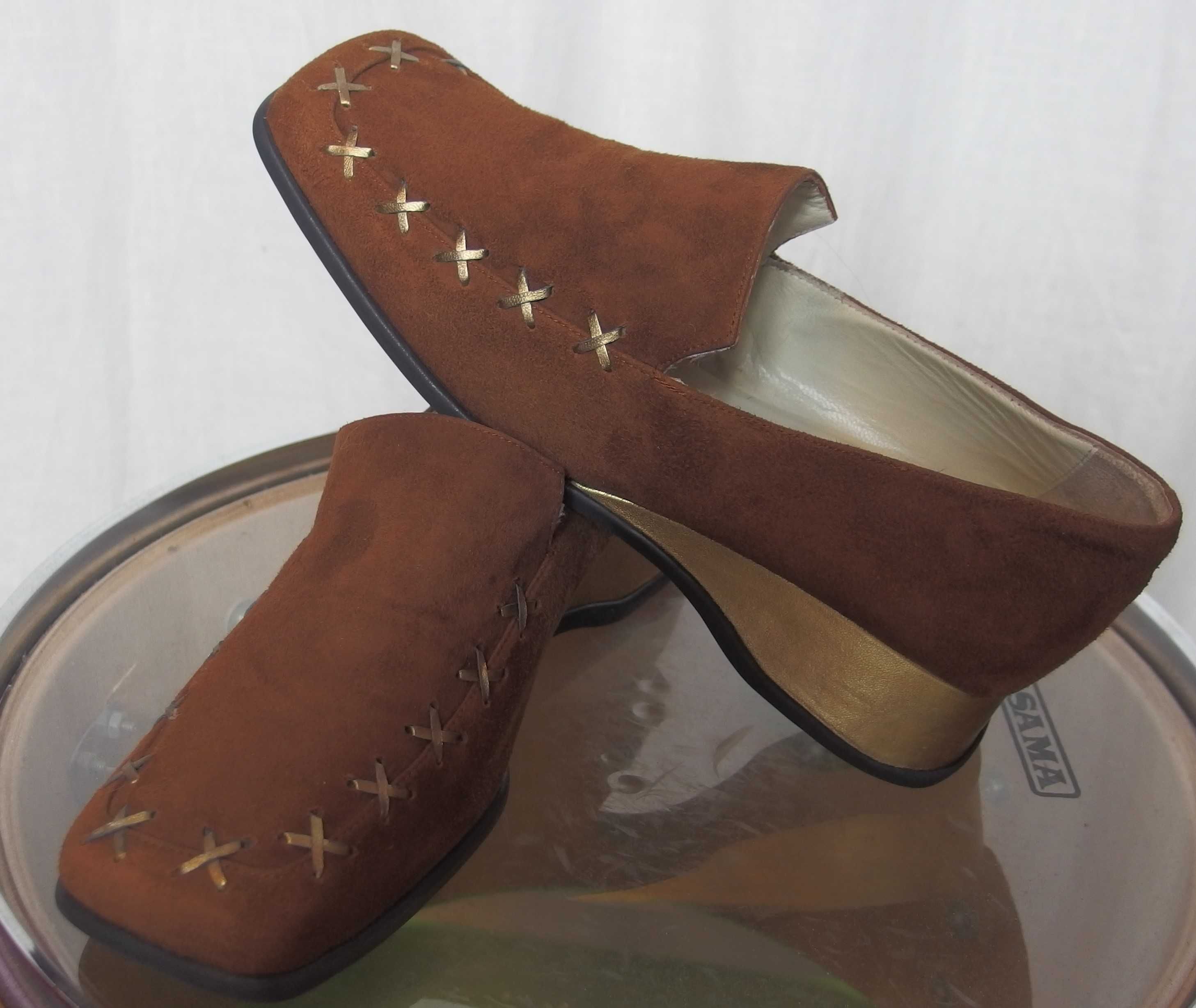 Skórzane buty brytyjskiej marki JHAY linia Molly M.