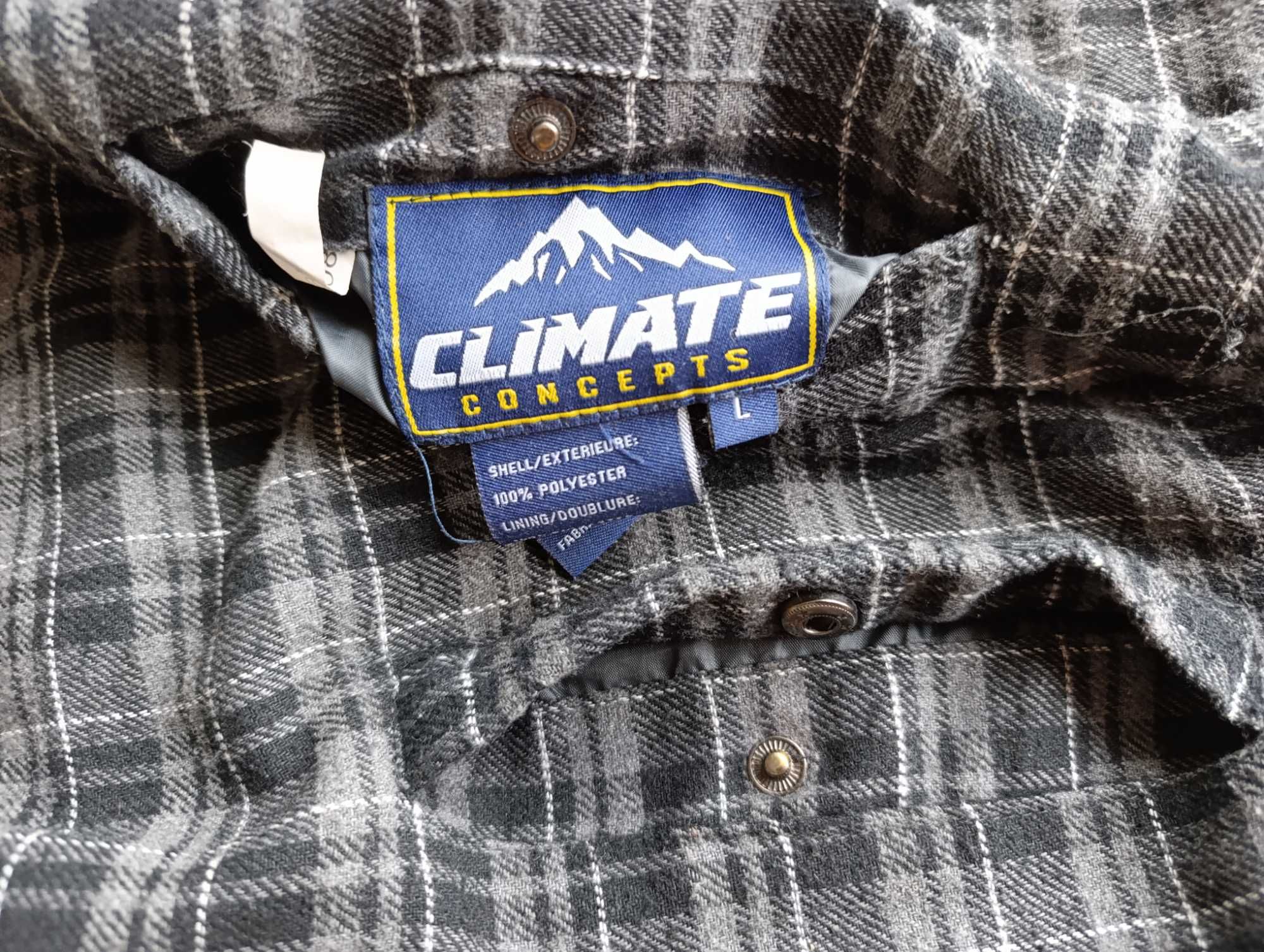 Climate Kamizelka Męska z Kapturem Bezrękawnik na dwie strony rozm.L
