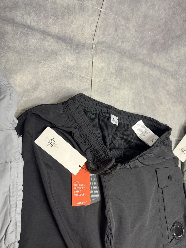 Шорты C.P. Company Cargo Shoarts , шорты СП Компани, Black,Grey , L XL