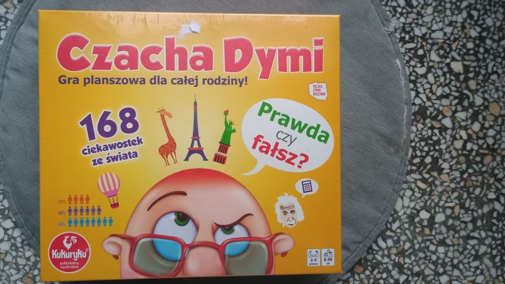 Czacha dymi- gra planszowa