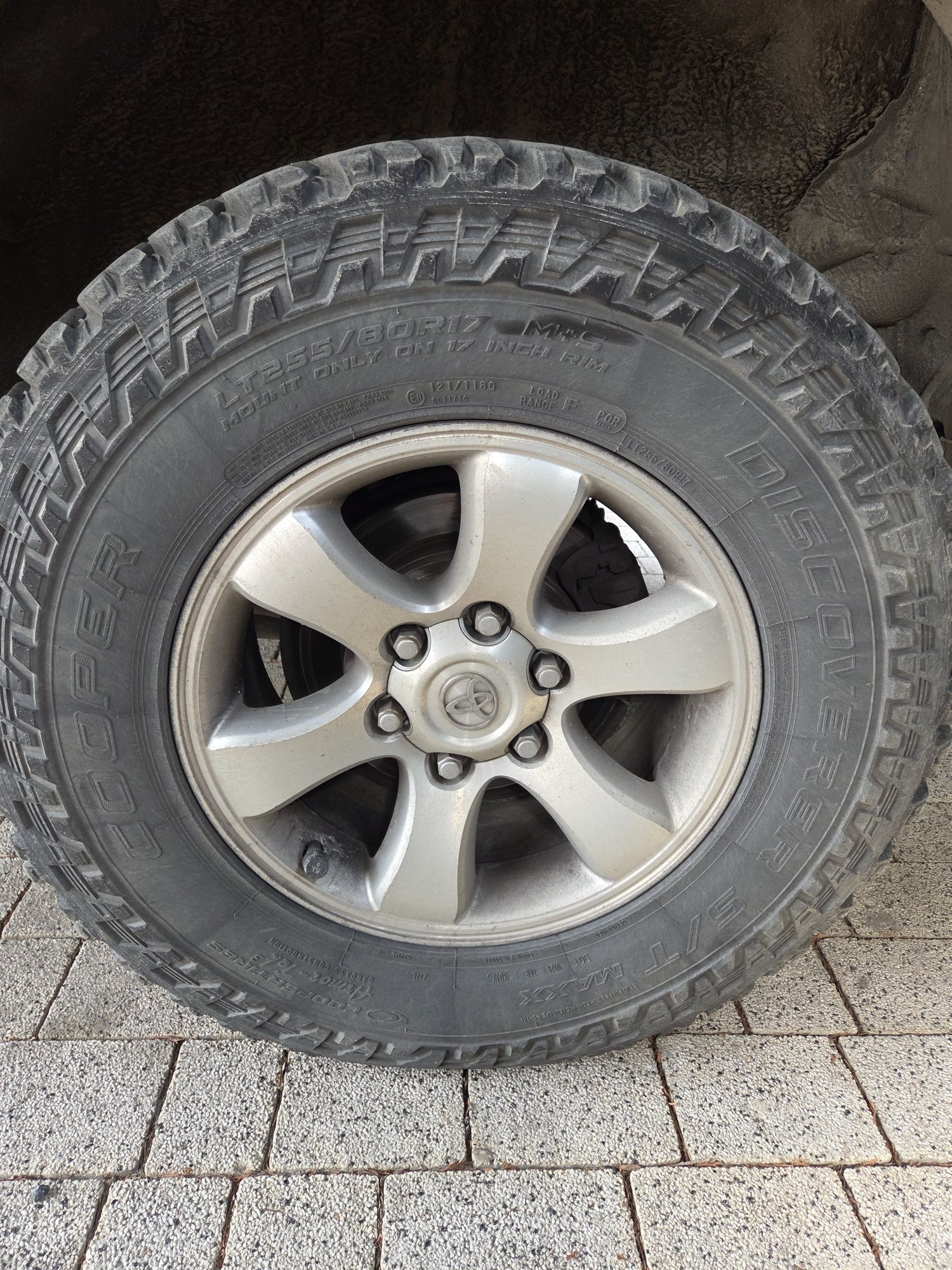 5x opona Cooper St Maxx 255/80/17