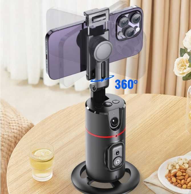 Uchwyt na telefon p02 selfie stick statyw obrotowy czujnik ttst758