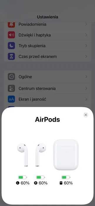 AirPods2 Apple Nowe Plus Gratis Etui