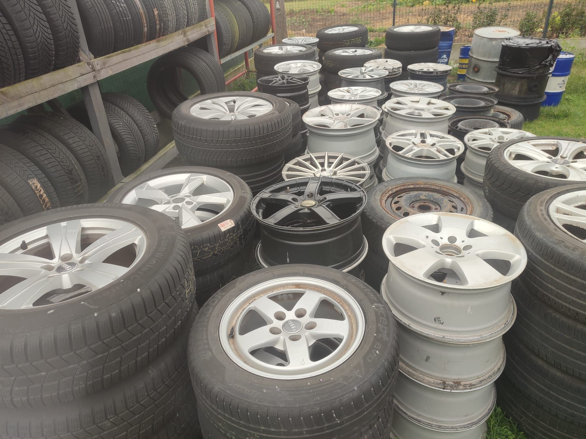 Pakiet 22 kpl felg aluminiowych
