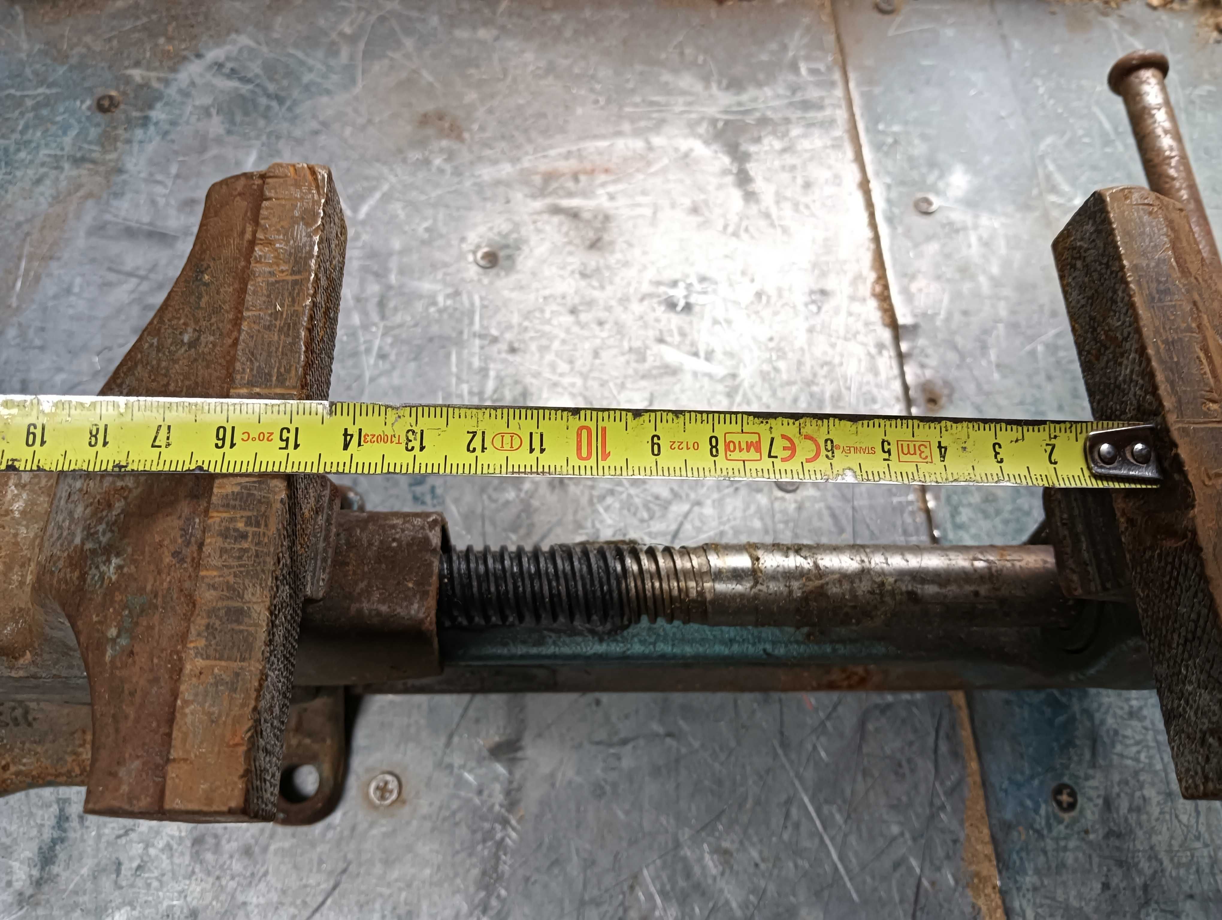 Imadło stalowe 120mm niemieckie ścisk zacisk