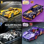 Машинка конструктор 30см довжина. 451 деталь. Сумісний з LEGO 4 моделі