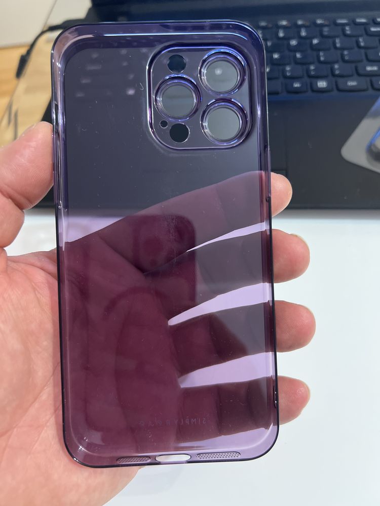 Etui superslim iPhone 14 Pro Max ochrona aparatu + szkło hartowane
