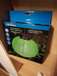 Grundig Lampion solarny LED zielony