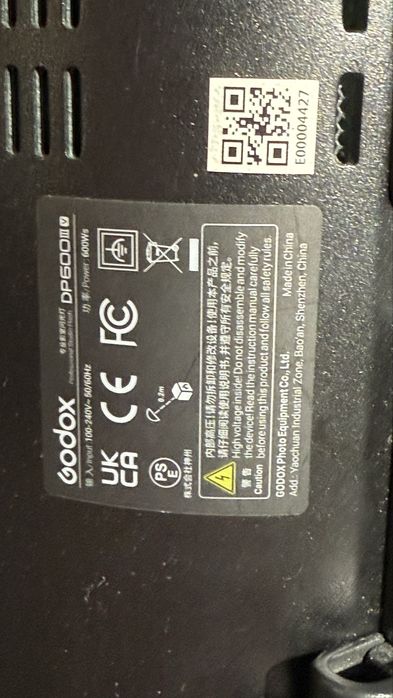 Спалах Godox DP 600III V