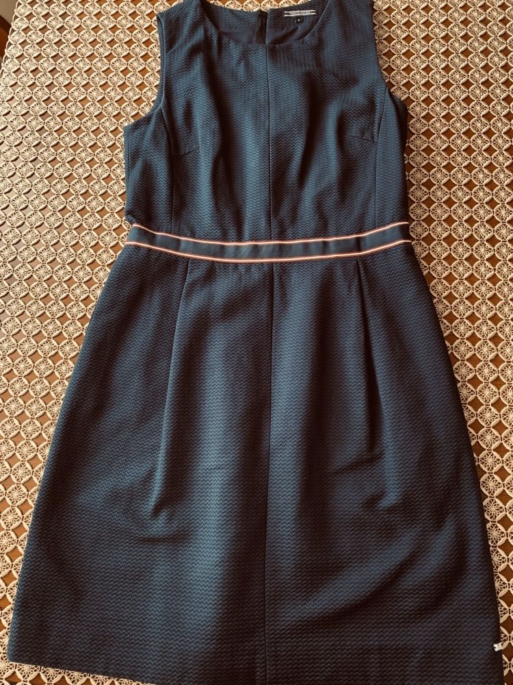 Sukienka granatowa Tommy HILFIGER - 40 - elegancka