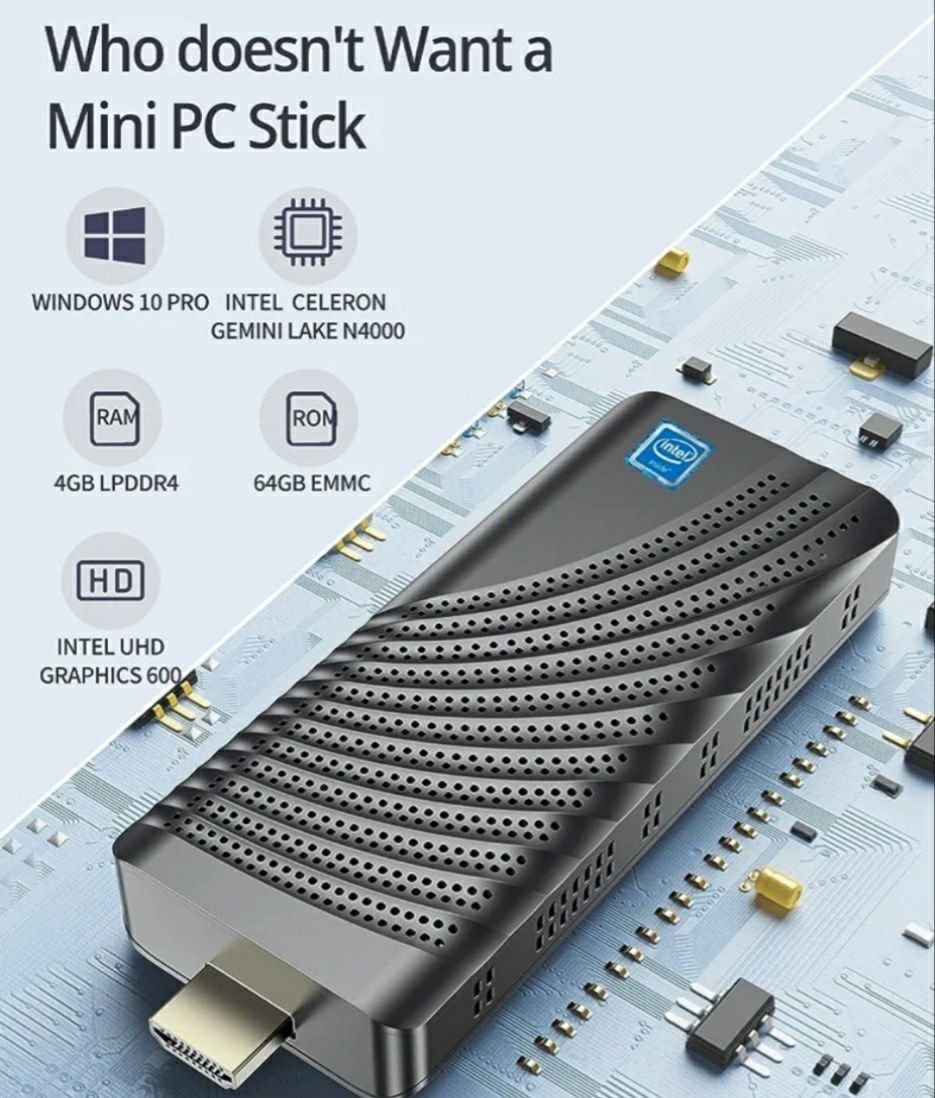 Mini pc em pen stick