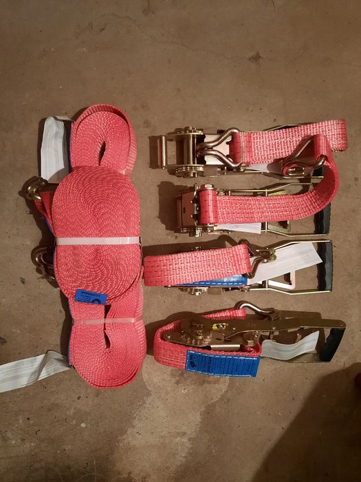 Zestaw pasów ściągających samochodowych