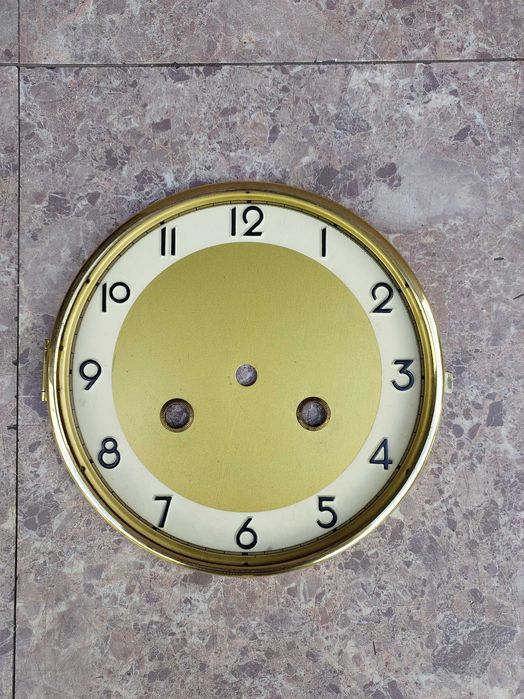 T109 Tarcza z ramką do zegara bufetowego kominkowego 158mm 56,5/32
