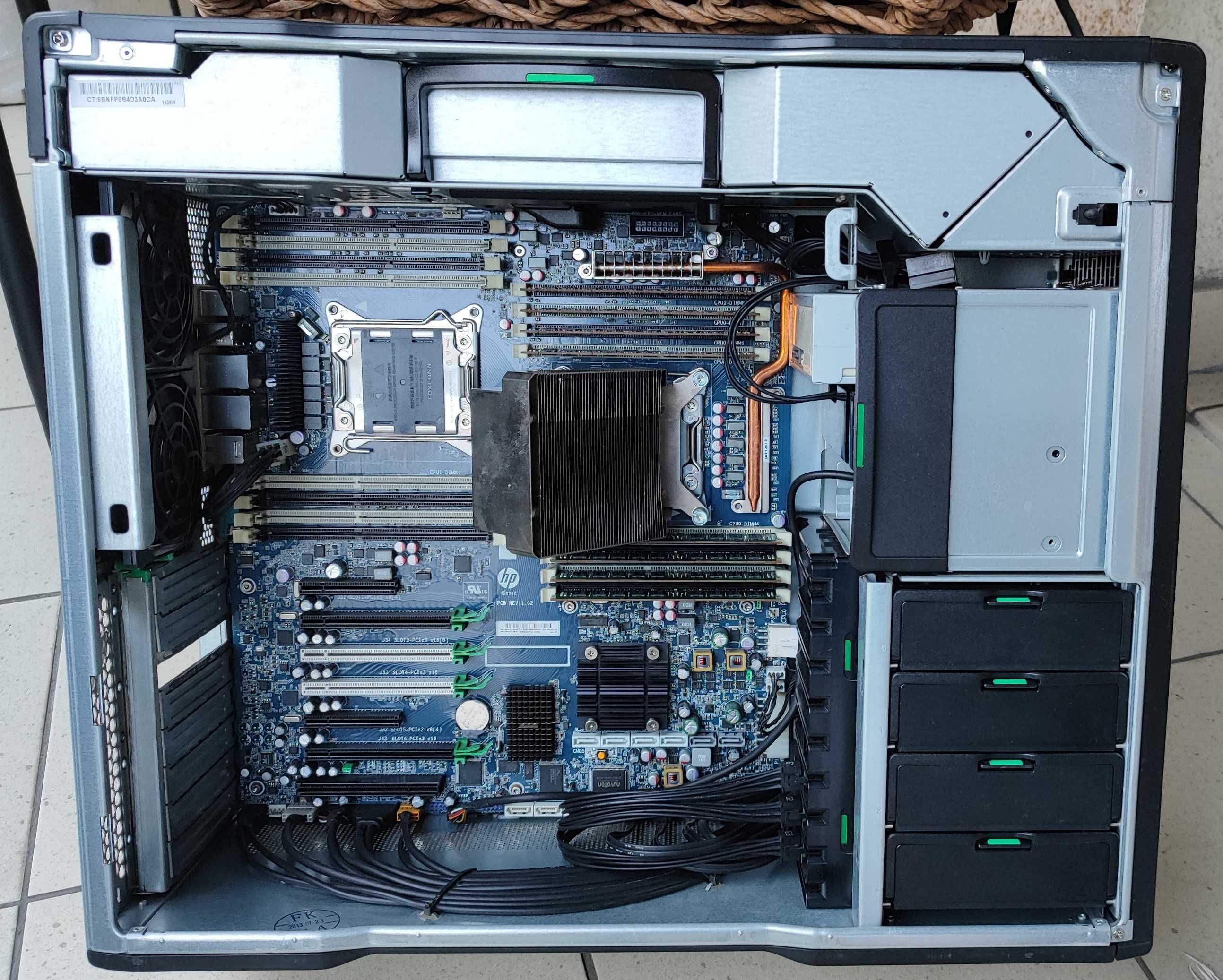 Komputer Stacja robocza HP Z820 Xeon E5-2620