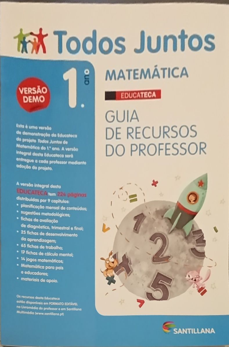 Manuais escolares 1° ano