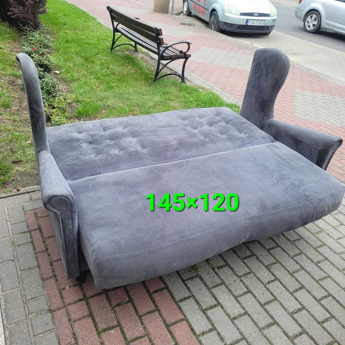 Fotel mały rozkładany. Możliwy transport