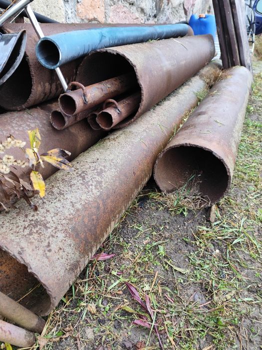 2.5zl za kg !!  Rury stalowe fi 250 i 280 grubość 10mm