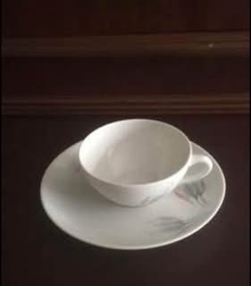 Servico de chá de porcelana antiga de coimbra.