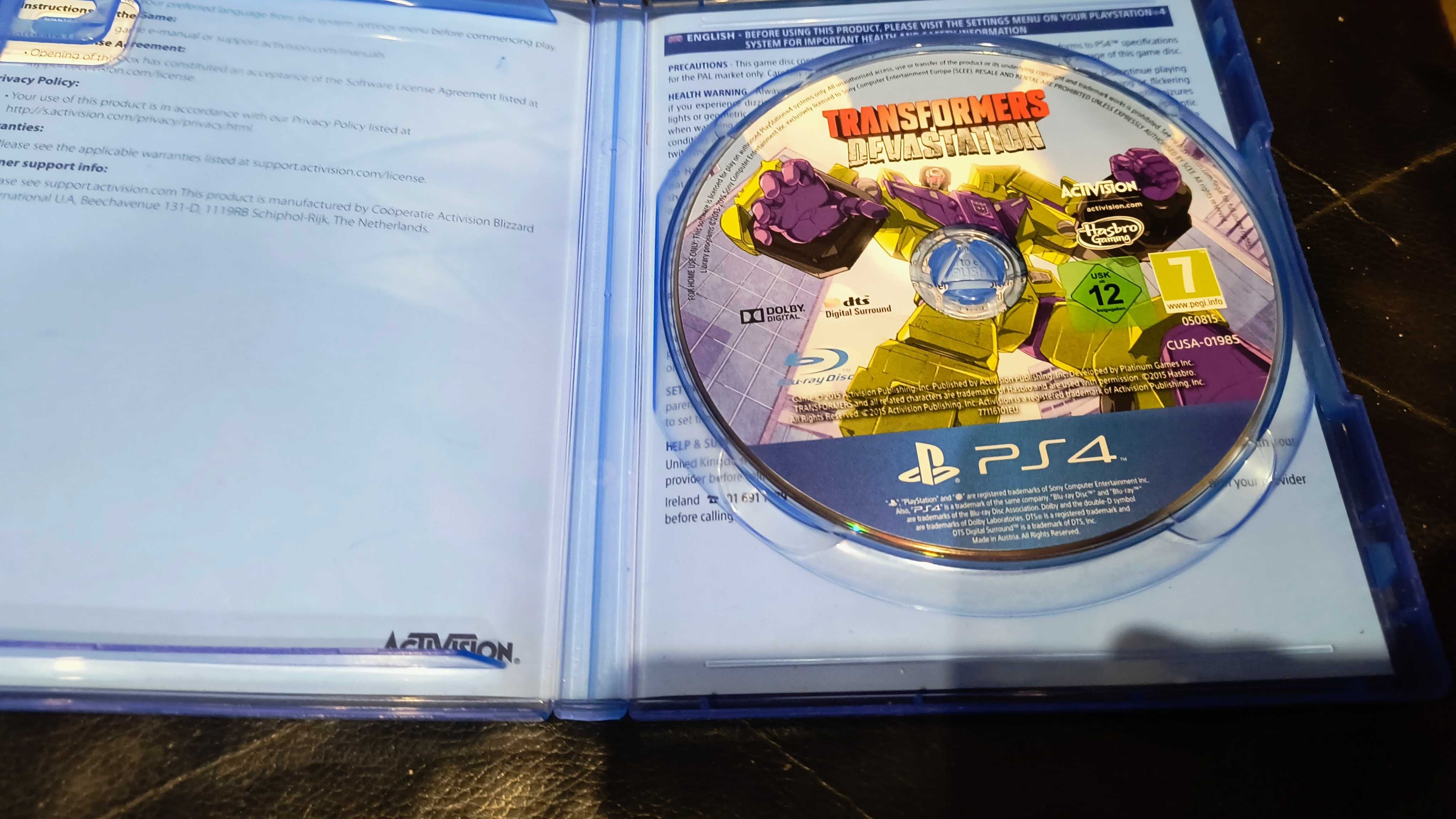 PS4 Transformers Devastation