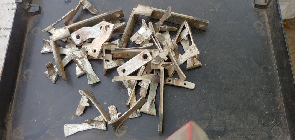 Посеребленные детали