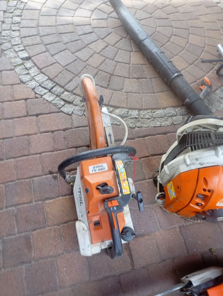 Pakiet pił Stihl sprawne uszkodzone br 600 inne