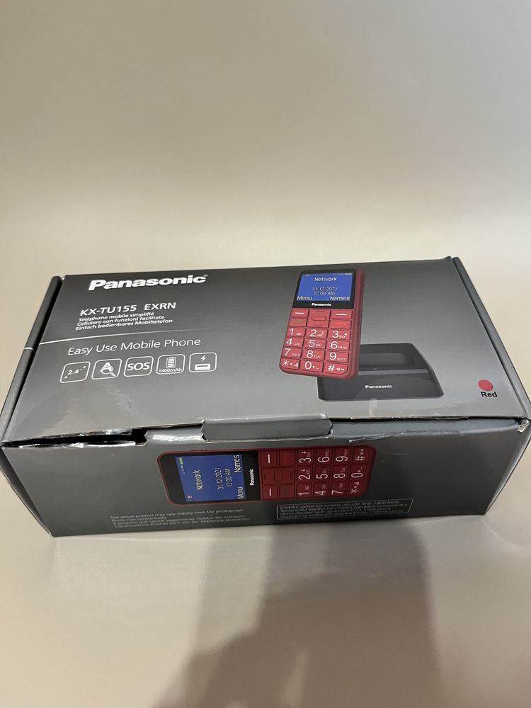 Telefon Panasonic KX-TU 155 EXRN - dla seniora