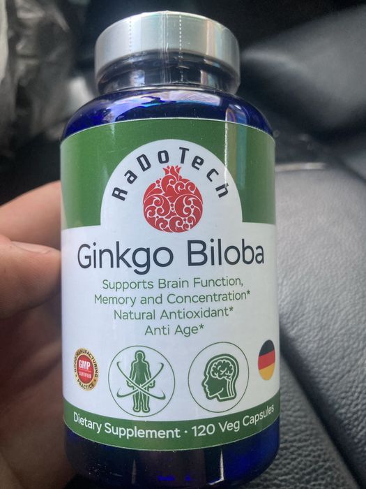 Ginkgo biloba radotech 400 mg 120капс.