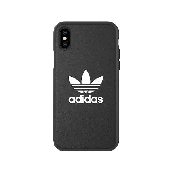 Etui Adidas OR Moulded Case Basic na iPhone X / XS - czarno-białe