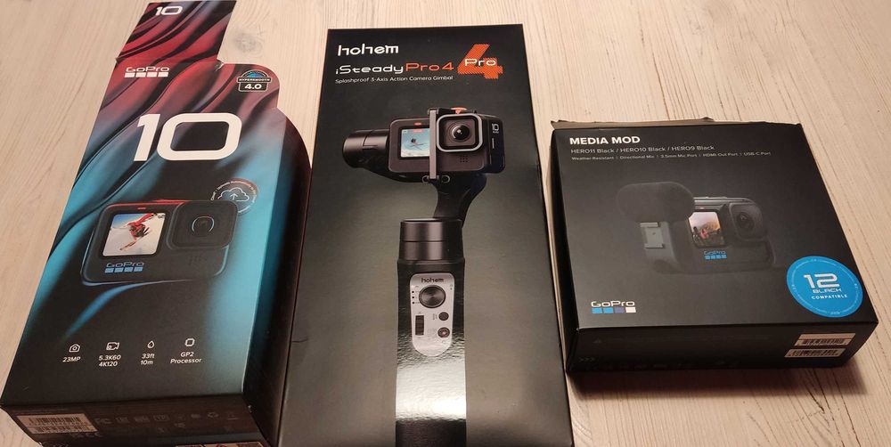 Gopro Hero 10 Black - Mega zestaw