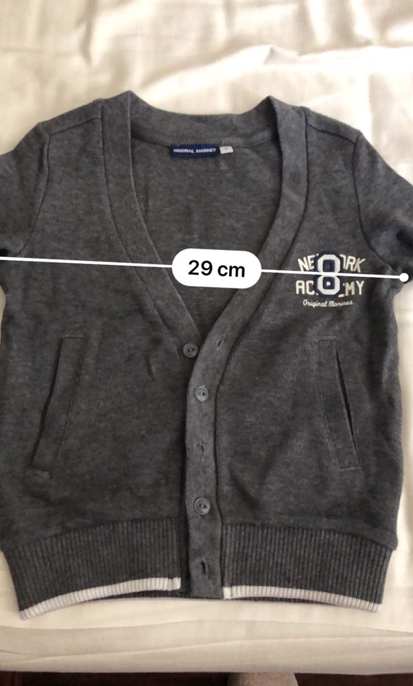 Sweterek dla chłopca Roz 2-2,5 roku Orygonal Marince
