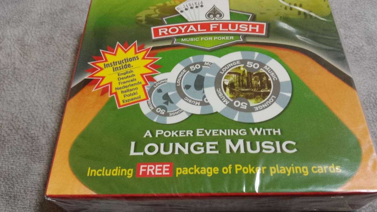 Various – A Poker Evening With Lounge. новый cd + игральные карты