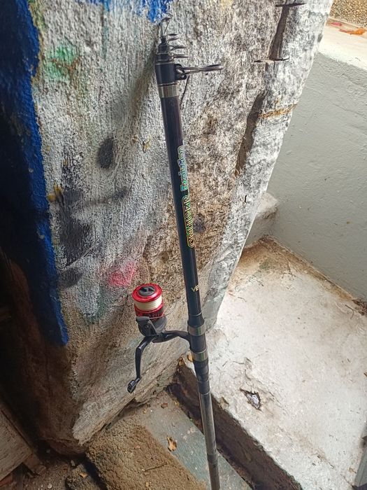 Cana de pesca Vega com carreto 4.50m