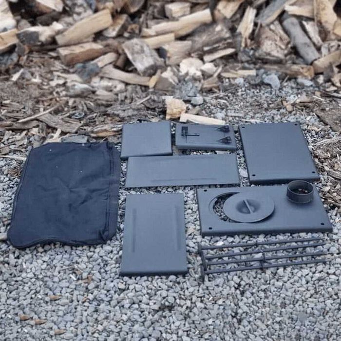 Буржуйка заводська! ХІТ! Розбірна! Булерьян піч пічка топка печь печка