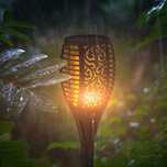 4x LAMPA SOLARNA OGRODOWA led pochodnia efekt płomienia 4szt.